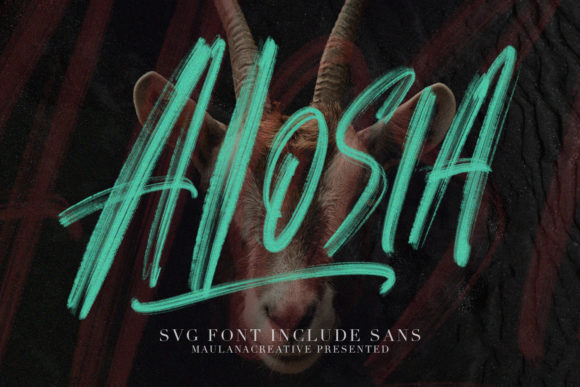 Alosia Font: A Playful Touch for Your Brand’s Visual Identity