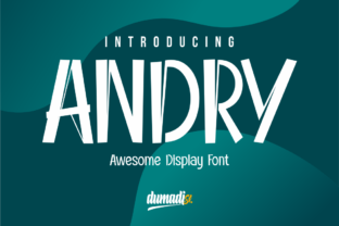 Andry Font for Business Branding and Design