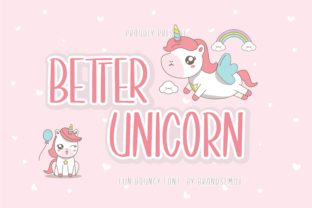 Better Unicorn Font for Web Design