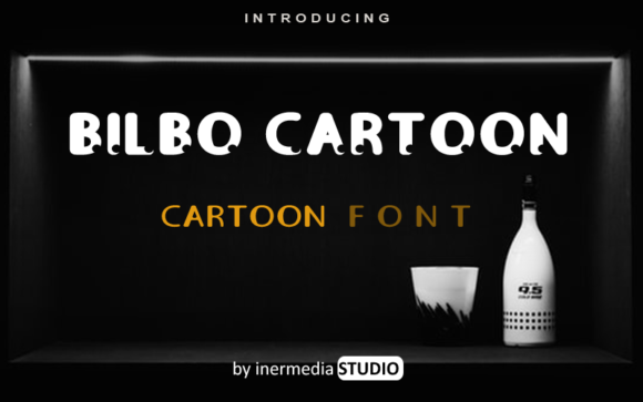 Bilbo Cartoon Font for Editorial Design