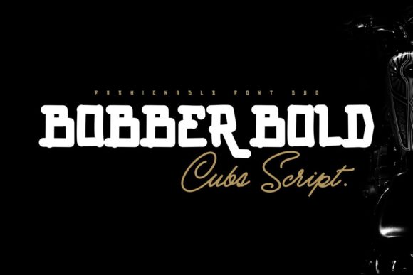 Bobber Bold Cubs Script for Web Design