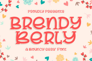 Brendy Berly: A Quirky Display Font for Editorial Creativity