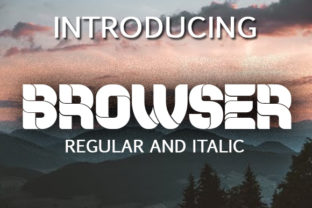 Browser Font for Editorial Design and Content Creation