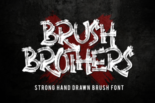 Brush Brothers: A Friendly Font for Creative Branding