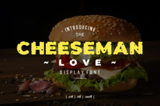 Cheeseman Love Font for Business Branding