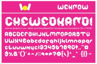 Chewedkandi: A Playful Font for Stronger Brand Identity