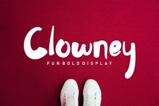 Clowney: A Playful Display Font for Bold Branding