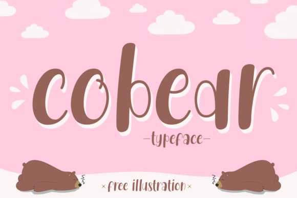 Cobear: A Professional Display Font for Small Business Branding