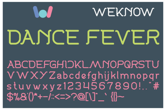 Dance Fever: A Font That Moves Your Design Forward