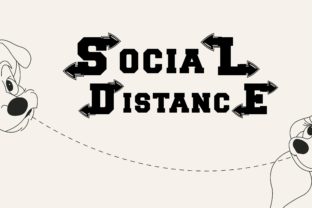 Discover the Charm of Social Distance Font in Branding
