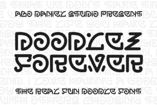 Doodlez Forever – A Friendly Display Font for Marketers