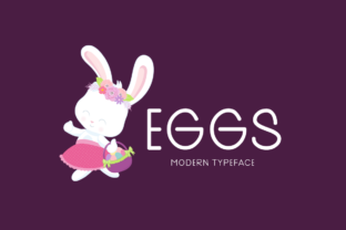 Eggs: A Clean Display Font for Modern Branding
