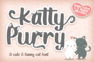 Katty Purry Font for a Cozy Editorial Look