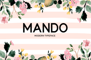 Mando: A Modern Display Font for Bold Brand Campaigns