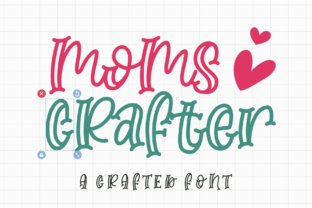 Moms Crafter Font for Creative Branding Projects