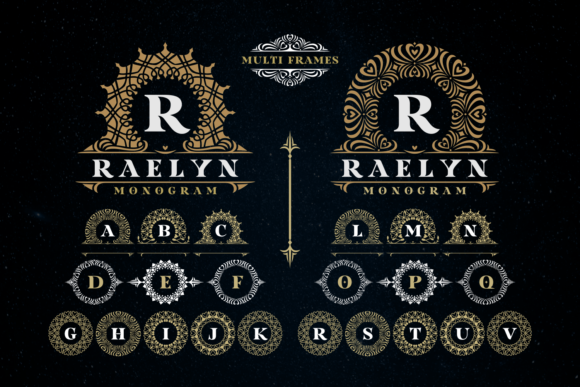 Raelyn Monogram: A Handwritten Font for Professional Branding