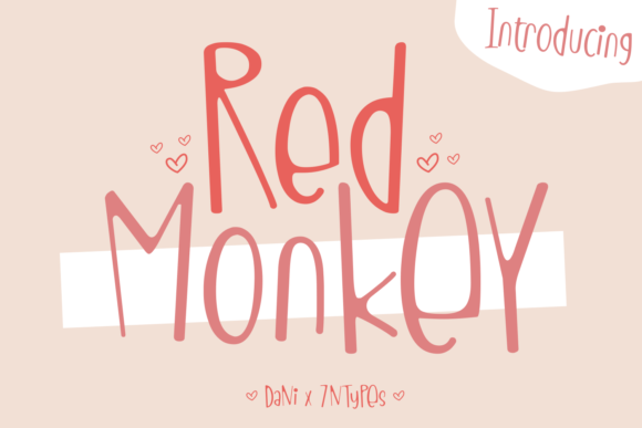 Red Monkey: A Friendly Display Font for Editorial Design