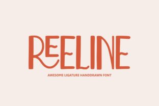 Reeline: A Bold Display Font for Digital Branding
