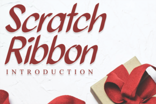 Scratch Ribbon: A Friendly Font for Editorial Design