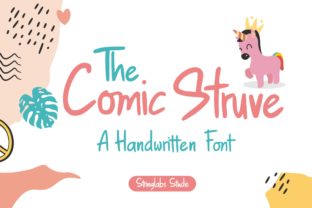 The Comic Struve: A Friendly Display Font for Editorial Design