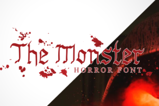 The Monster Font for Impactful Horror-Themed Design